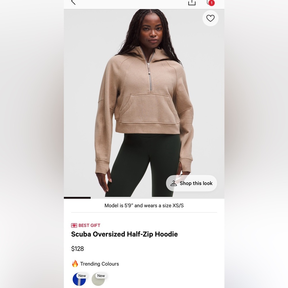 lululemon athletica Light Pink quarter zip hoodie- SEE PHOTOS FOR ALL DETAILS - Picture 12 of 12